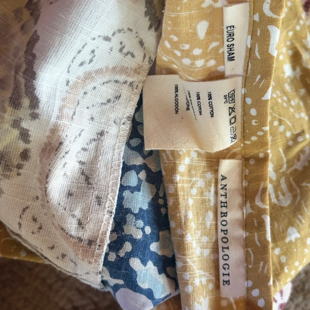 Anthropologie Meguro Euro Sham